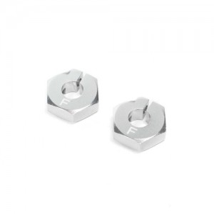 [TEAM LOSI] Clamping Front Wheel Hexes, Aluminum: 22S 