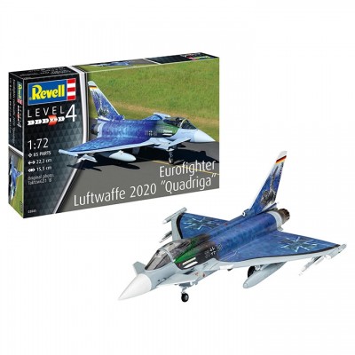[���ܼ�] BV3843 [Revell Gmbh] BV3843 1/72 Eurofighter Typhoon Luftwaffe 2020 Quadriga