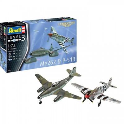[���ܼ�] BV3711 [Revell Gmbh] BV3711 1/72 Combat Set Me262 and P-51B
