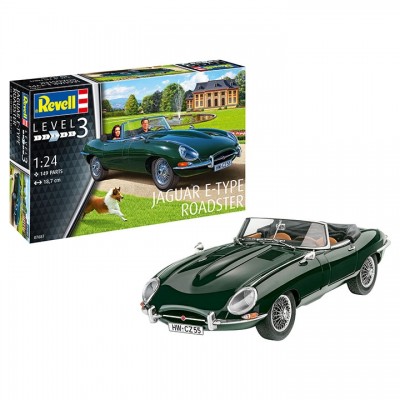[ܼ] BV7687 [Revell Gmbh] BV7687 1/24 Jaguar E-Type Roadster