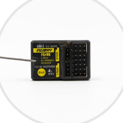 [ܼ] FGr8B [FLYSKY] FGr8B 2.4GHz 8 Channel Micro AFHDS 3 Surface Receiver