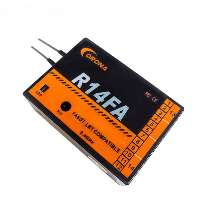 [ܼ] R14FA [CORONA] R14FA Futaba FASST ȣȯ 2.4Ghz 14ä ű