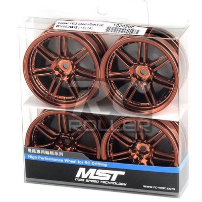 [ܼ] 102029C [MST] PREMIUM DRIFT Copper X603 wheel (+5) (4) (4PC/Ѵ/ְ)