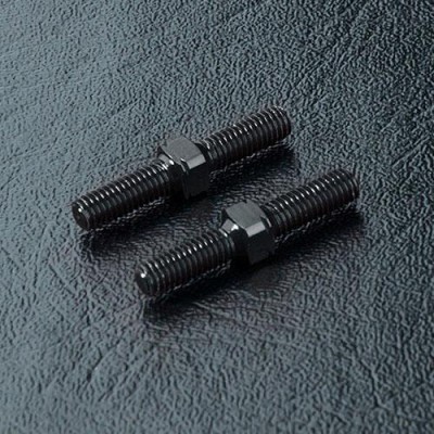 [ܼ] 810007BK [MST] Alum. reinforced turnbuckle 3X20 (black) (2)