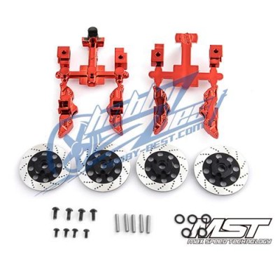 [ܼ] 210143 [MST] Alum Wheel Hubs(Brake Disc Shaped)(4)