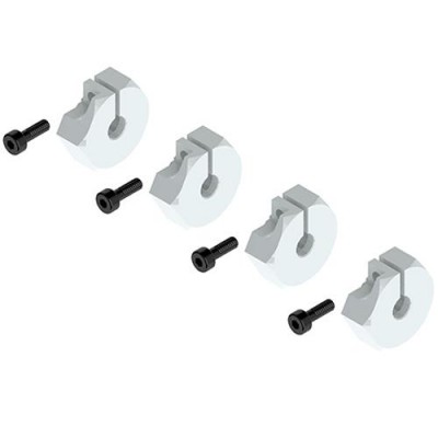 [ܼ] 510135TI [TEAM MAGIC] (E5 ɼƮ) E5 Clamp Type Wheel Hexes 14mm (4) -TI