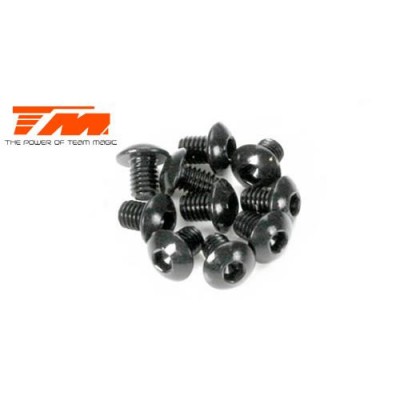 [ܼ] 122505BU [TEAM MAGIC] M2.5X5mm BH Screw(10)