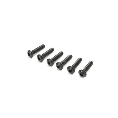 [ܼ] 126314BU [TEAM MAGIC] 3x14mm Button Head Screw (6)
