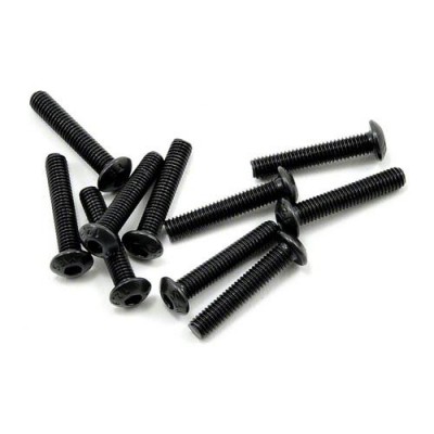 [ܼ] 126316BU [TEAM MAGIC] Team Magic 3X16mm Button Head Screw (10)
