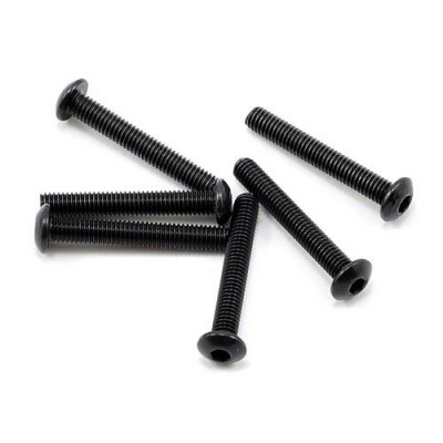 [ܼ] 126320BU [TEAM MAGIC] Team Magic 3x20mm Steel Button Head Screw (6)