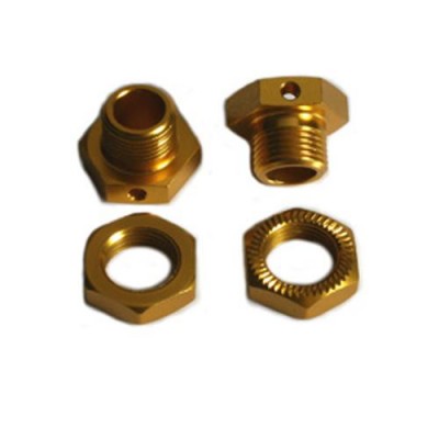 [ܼ] 505138SGD [TEAM MAGIC] Serrated Wheel Adapter Set (Gold) (2) (Żɼ)