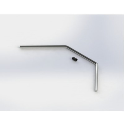 [ܼ] TD330700 [TEAM DURANGO] ANTI-ROLL BAR REAR 2.9mm BLACK