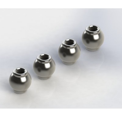 [ܼ] TD330676 [TEAM DURANGO] BALL NUT 6.8x3x8 (4pcs)