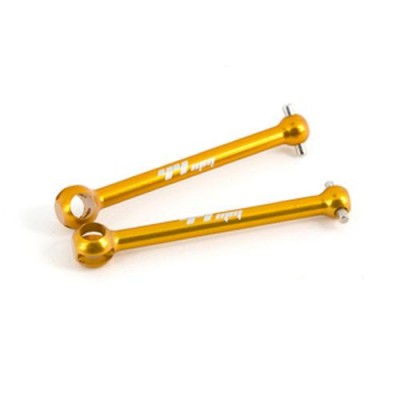 [ܼ] TD310386 [TEAM DURANGO] ALUMINIUM DRIVESHAFT 44MM REAR (GOLD, 2PCS)