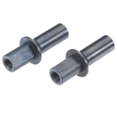 [ܼ] TD330400 [TEAM DURANGO] DEX210 Imperial Steel Front Axle (Pair)
