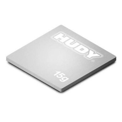 [ܼ] 293086 [HUDY] HUDY Pure Tungsten Weight Thin - Receiver - 24.5x24.5mm- 15g