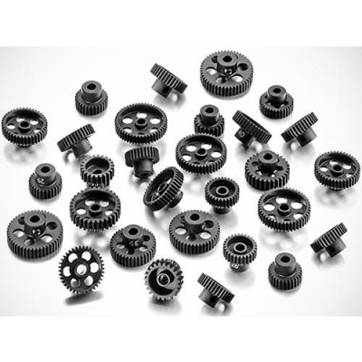 [ܼ] 294147 [HUDY] HUDY ALU ULTRA-LIGHT PINION GEAR - HARD COATED - 47T / 64