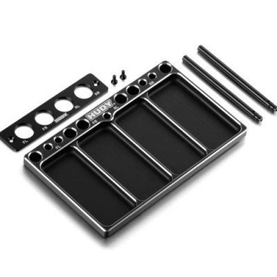 [���ܼ�] 109801 [HUDY] 109801 HUDY ALU TRAY FOR 1/10 OFF-ROAD DIFF & SHOCKS