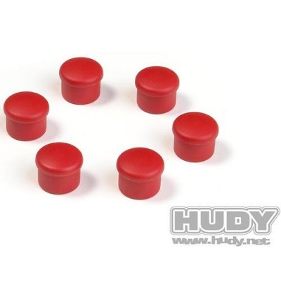 [���ܼ�] 195058-R [HUDY] (HUDY ��ĸ) 195058-R CAP FOR 18MM HANDLE - RED (6)