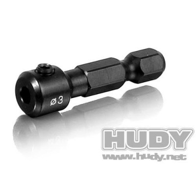 [ܼ] 111030 [HUDY] 111030 HUDY PIN ADAPTER 3.0MM FOR EL. SCREWDRIVER