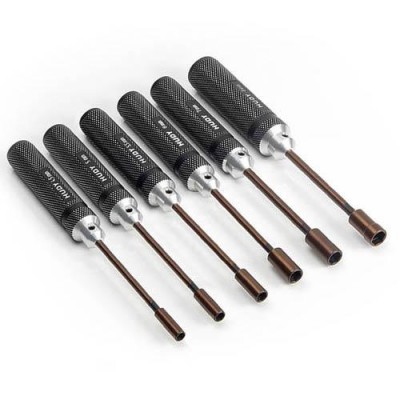 [ܼ] 190170 [HUDY] 190170 HUDY SOCKET DRIVER METRIC SET - 6 PCS.