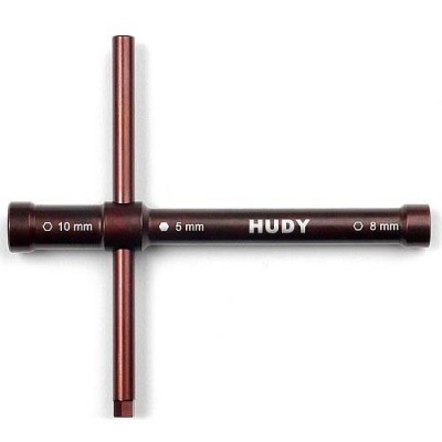 [ܼ] 107581 [HUDY] 107581 HUDY WRENCH-GLOWPLUG / CLUTCHNUT 10 MM - LONG