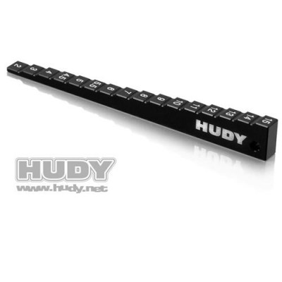 [ܼ] 107713 [HUDY] 107713 HUDY CHASSIS RIDE HEIGHT GAUGE 0 MM TO 15 MM (1 MM STEPPED)