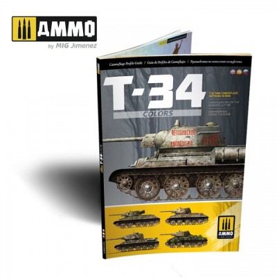 [ܼ] CG6145 [MIG AMMO] CG6145 T-34 Colors.T-34 Tank Camouflage Pattern