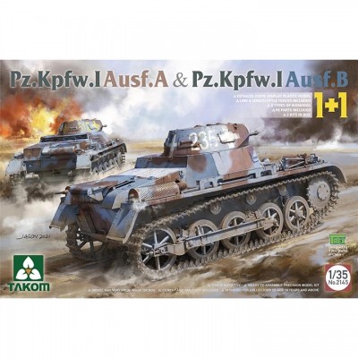 [ܼ] BT2145 [Takom] BT2145 1/35 Pz.Kpfw.I Ausf.A and Pz.Kpfw.I Ausf.B