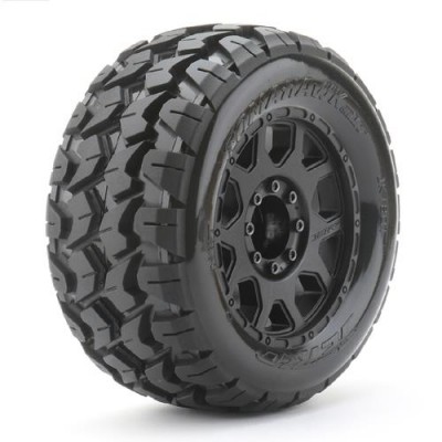 [���ܼ�] JKO1801CBMSGBB1 [JETKO] 1/8 MT 3.8 EX-TOMAHAWK/Claw Rim (2pcs) Belted