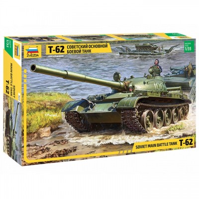 [���ܼ�] BZ3622 [Zvezda] BZ3622 1/35 T-62 Soviet Main Battle Tank