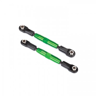 [ܼ] AX3644G [Traxxas] AX3644G Camber links, rear (TUBES green-anodized 7075-T6 aluminum, stronger than titanium) (73mm) (2)/ rod ends (4)/ aluminum wrench (1) (2579 3x15 BCS (4) required for installation)