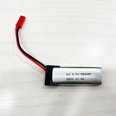 [ܼ] 1S-500-15-L [PEAKPOWER] 3.7V 500mAh 15C Lipo Battery