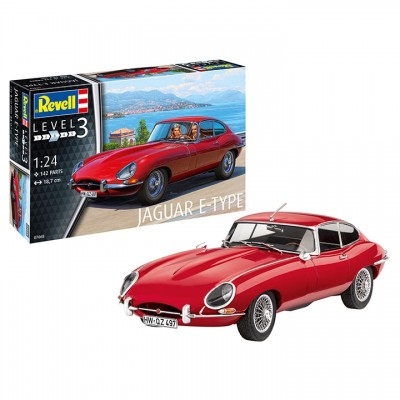 [ܼ] BV7668 [Revell Gmbh] BV7668 1/24 Jaguar E-Type Coupe