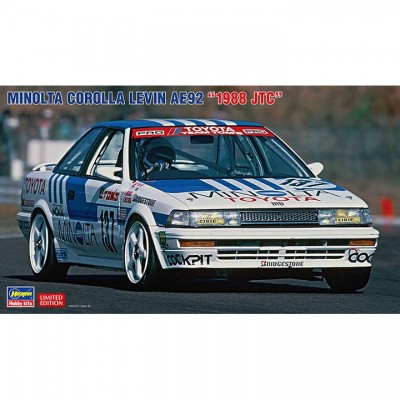 [ܼ] BH20515 [Hasegawa] BH20515 1/24 Minolta Corolla Levin AE92 1988 JTC