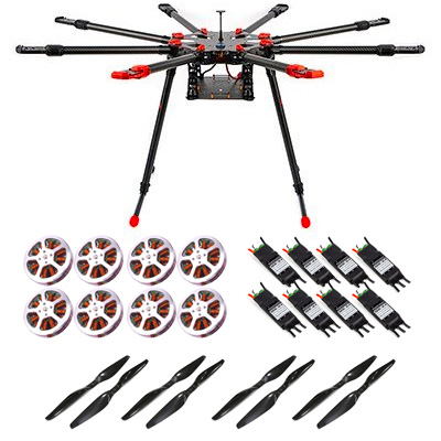 [ܼ] TL8X000-PRO-BCLE [TR] T1000 PRO Folding OctoCopter Frame Basic Combo - LE Edition