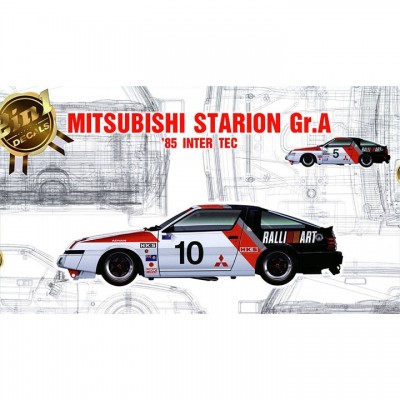 [ܼ] BPPN24031 [PLATZ] BPPN24031 1/24 Mitsubishi Starion Gr.A 1985 InterTEC in FISCO - Fuji International Speedway