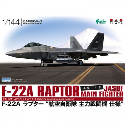 [ܼ] BPPF-46 [PLATZ] BPPF-46 1/144 F-22A Raptor