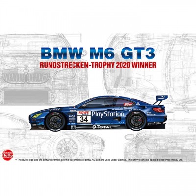 [ܼ] BPPN24027 [PLATZ] BPPN24027 1/24 BMW M6 GT3 Rundstrecken-Trophy 2020