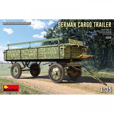 [ܼ] BE35320 [Miniart] BE35320 1/35 German Cargo Trailer