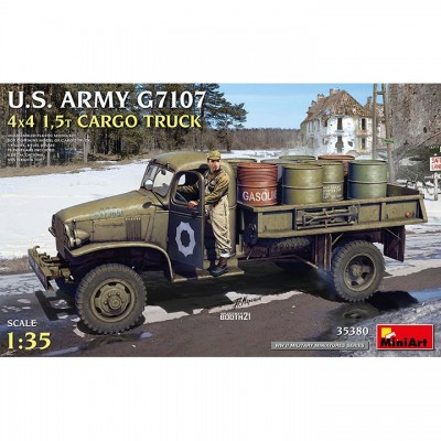 [ܼ] BE35380 [Miniart] BE35380 1/35 U.S.ARMY G7107 4X4 1,5t Cargo Truck