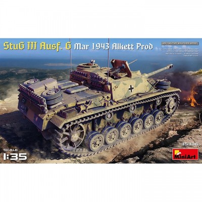[ܼ] BE35336 [Miniart] BE35336 1/35 StuG III Ausf.G,March 1943 Alkett Prod