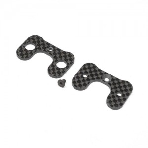[TLR Racing] Carbon Wing Riser, 4mm: 22 5.0 