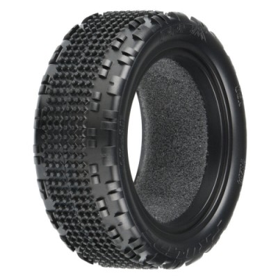[ܼ] PRO8284304 [PROLINE-RACING] 8284-304 1/10 Prism 2.0 CR4 4WD Front 2.2 Carpet Buggy Tires (2)
