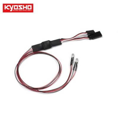 [���ܼ�] KY97054-2B [KYOSHO] LED Light Unit (��5/2 Bulbs/L=400/Clear)