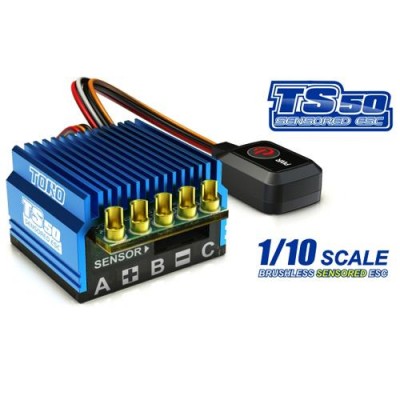 [���ܼ�] SK-300060-01 [SKY RC] SK-300060-01 - Toro TS 50A Sensored ESC (8.5�� �̻�, ���ڽ���ġ, ������ Ÿ��)