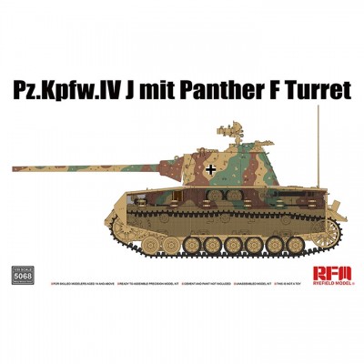 [ܼ] CRM5068 [RFM] CRM5068 1/35 Pz.Kpfw.IV J mit Panther F Turret