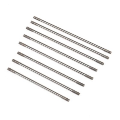 [ܼ] AXI234035 [Axial] Steel Suspension Link Set, 313mm WB: SCX10 III BC