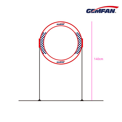 [ܼ]  [Gemfan]  Circle Race + Base Tools Gate (78x78cm)