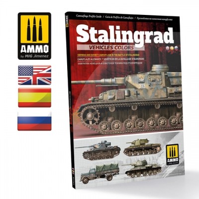 [ܼ] CG6146 [MIG AMMO] CG6146 Stalingrad Vehicles Colors - German and Russian Camouflages in the Battle of Stalingrad